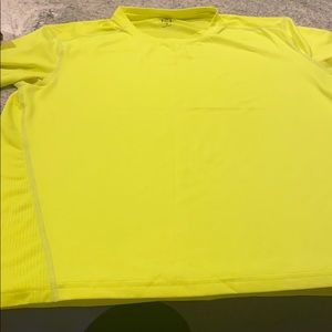 Ideology flourescent yellow Tshirt- never worn